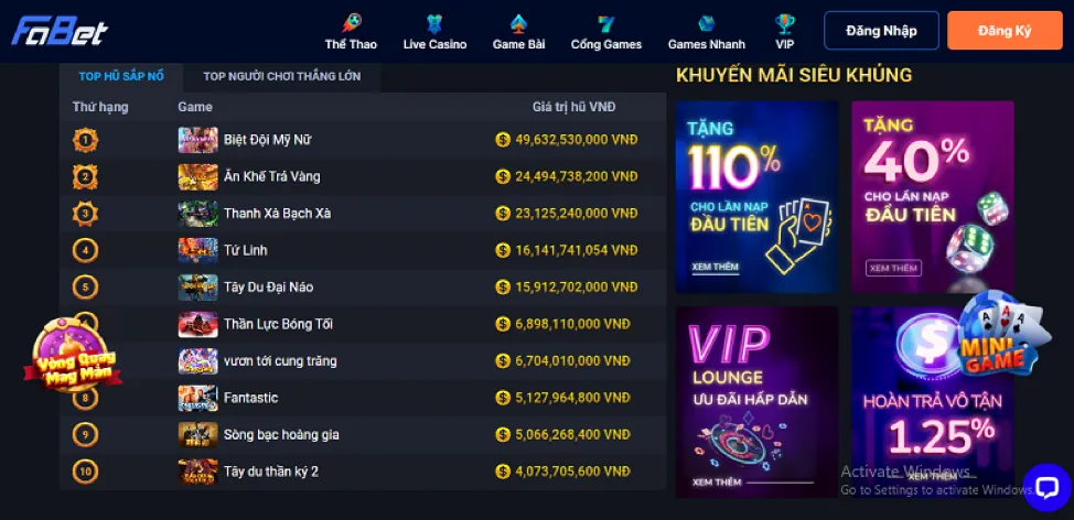 Tải ứng dụng 789vg app để chơi Bắn Cá